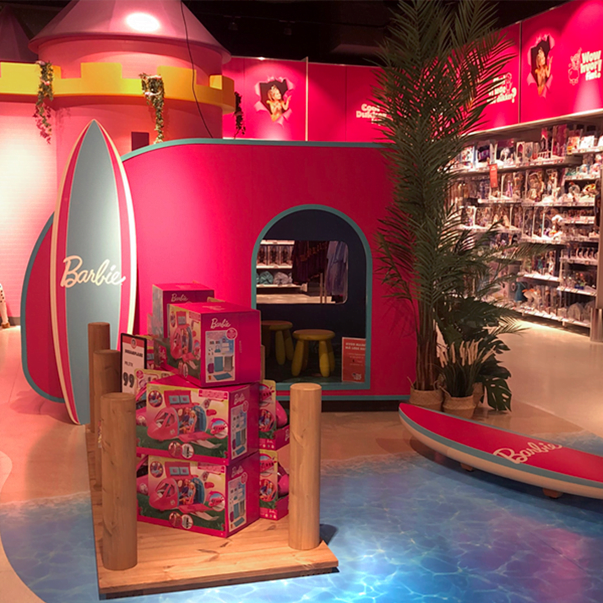 Barbie pop-up i BR